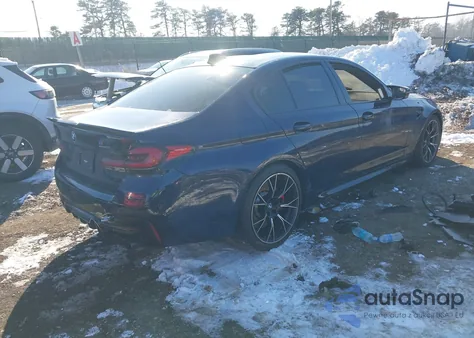 2022 BMW M5 из США, поврежденный, VIN WBS83CH09NCJ87334